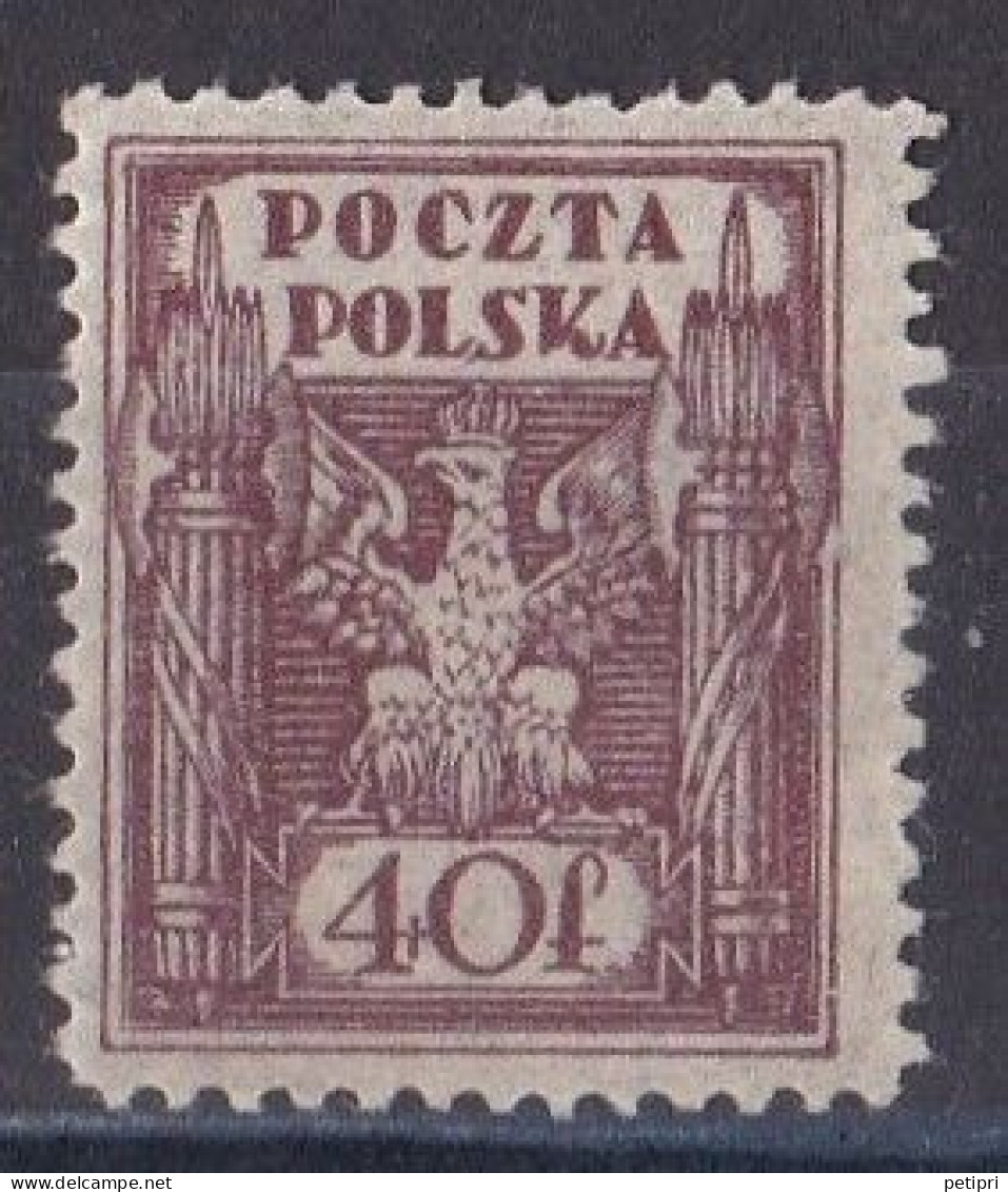 Pologne - 1919  - 1939  République  Y & T N ° 165  Neuf * - Nuovi