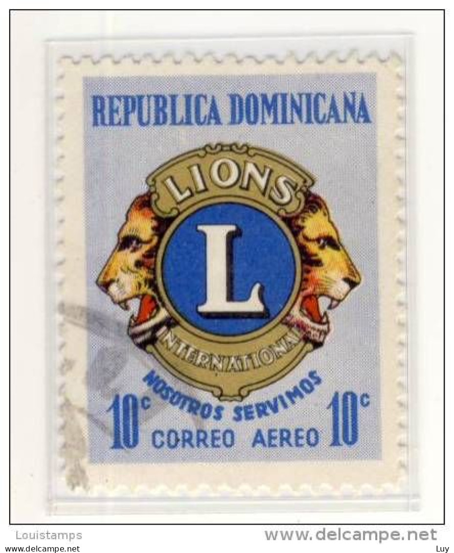 Dominikanische Republik - Mi.Nr.DO -912 - 1968, Lions International, Refb3 - Dominican Republic