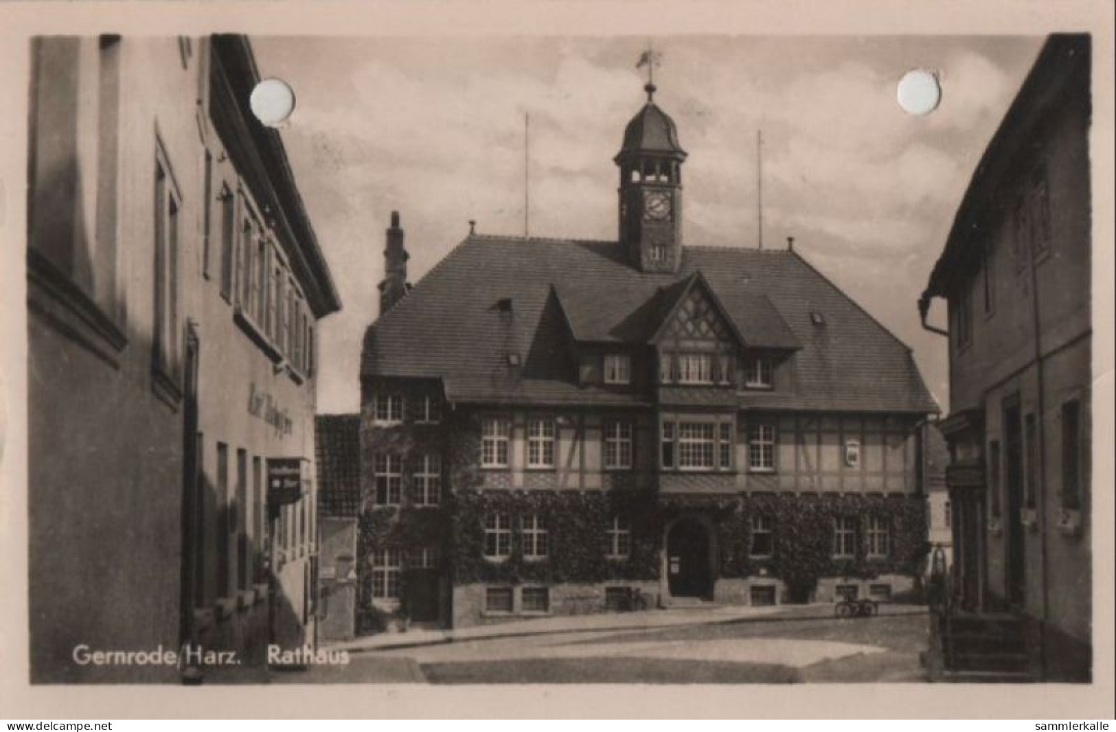 60207 - Gernrode - Rathaus - 1956 - Halberstadt