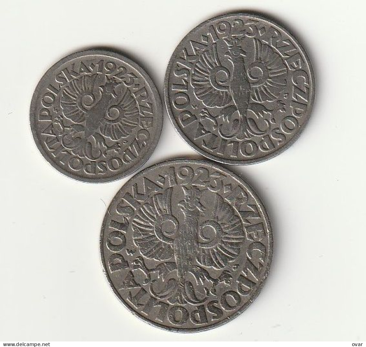 50+20+10 GROSZY 1923   POLEN /5482/ - Poland