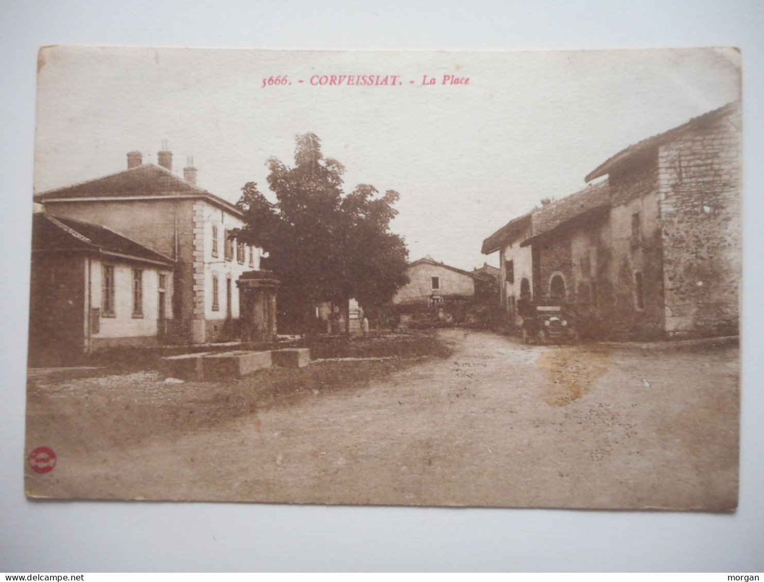 CPA 01 - CORVEISSIAT - LA PLACE - Villars-les-Dombes