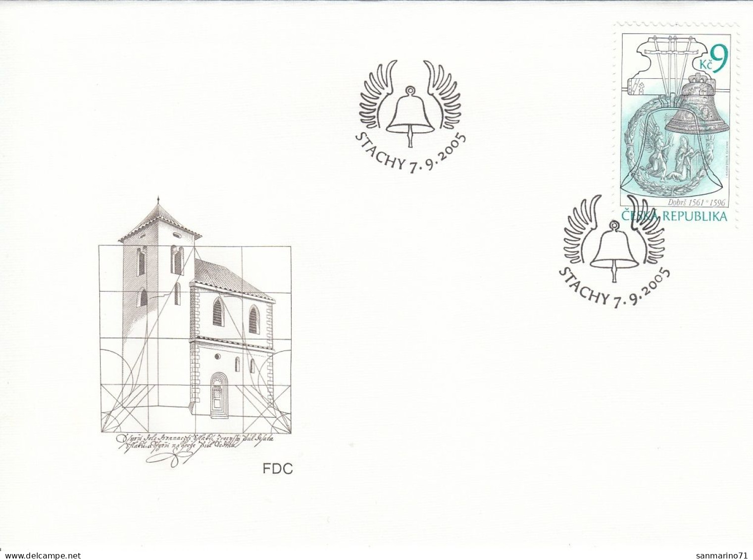 FDC CZECH REPUBLIC 444 - FDC