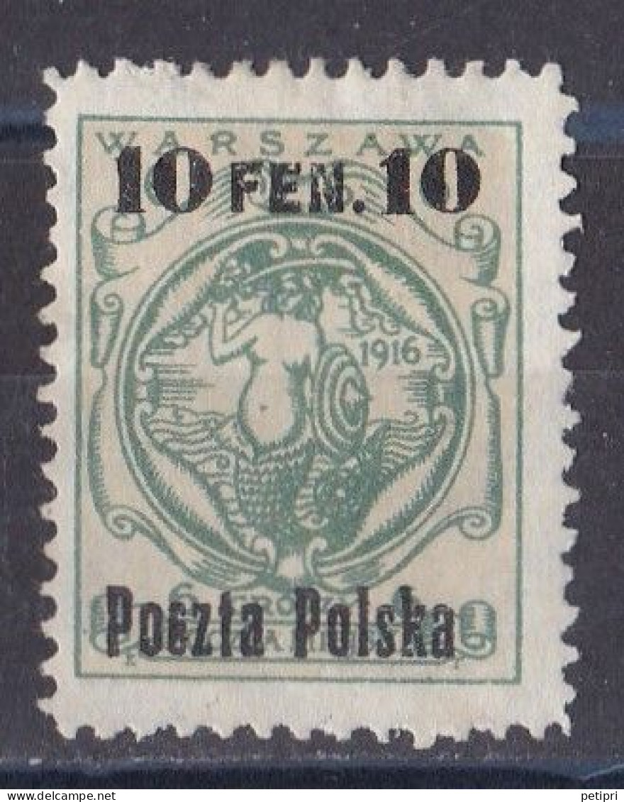 Pologne - Gouvernement Provisoire - 1919   Mi  N ° 3  Neuf * - Neufs