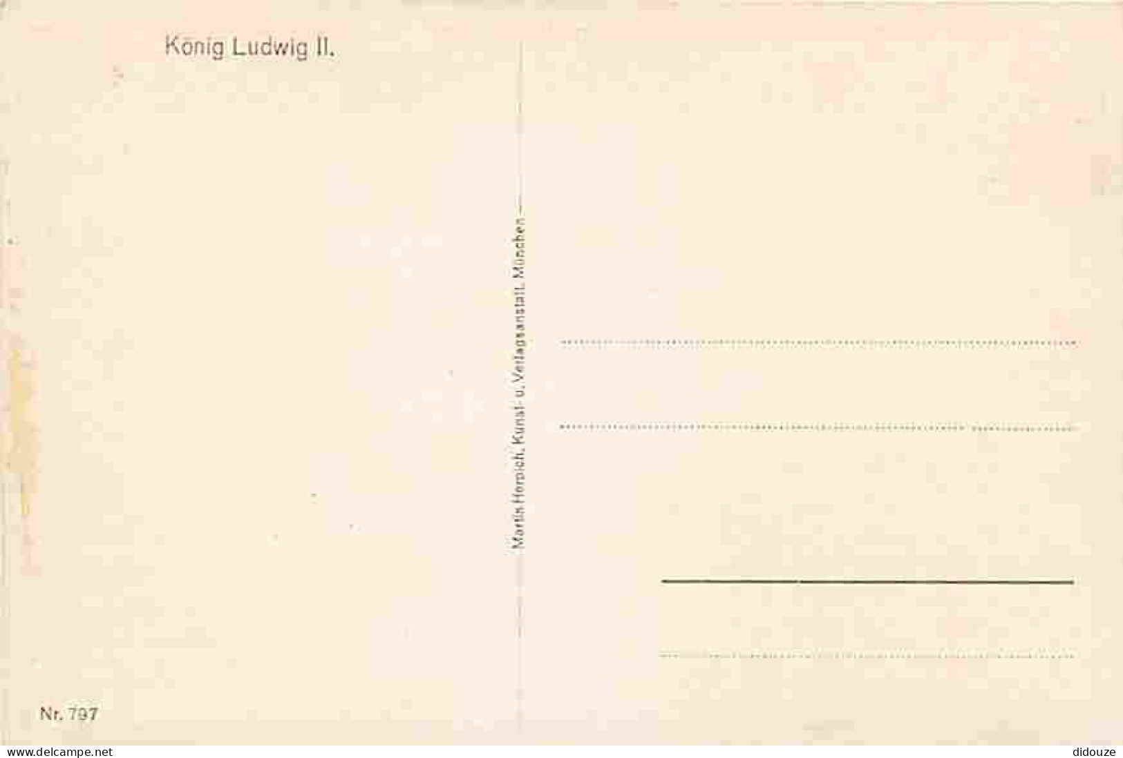 Histoire - Peinture - Portrait - Konig Ludwig II - CPM - Voir Scans Recto-Verso - Geschichte