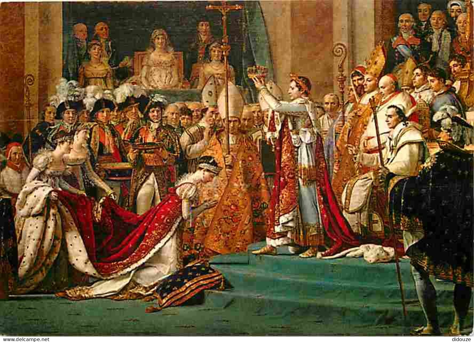 Histoire - Peinture - Jacques Louis David - Le Sacre De Napoléon 1er Par Le Pape Pie VII - CPM - Voir Scans Recto-Verso - Histoire