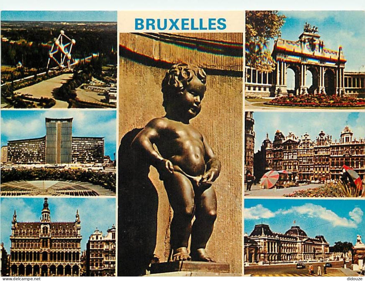 Belgique - Bruxelles - Brussel - Multivues - CPM - Voir Scans Recto-Verso - Mehransichten, Panoramakarten