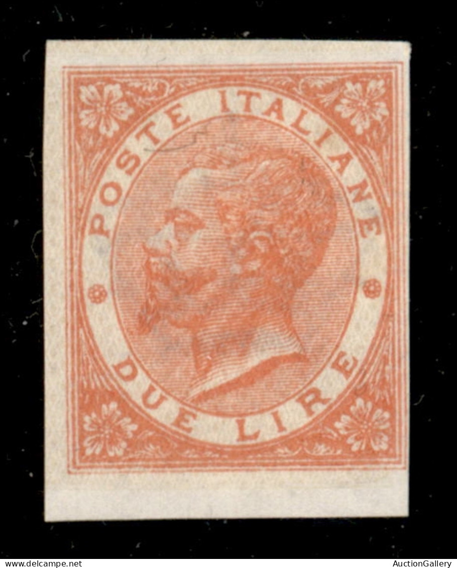 Regno - Vittorio Emanuele II - 1863 - Prove D'Archivio - 2 Lire (P22) - Gomma Originale - Other & Unclassified