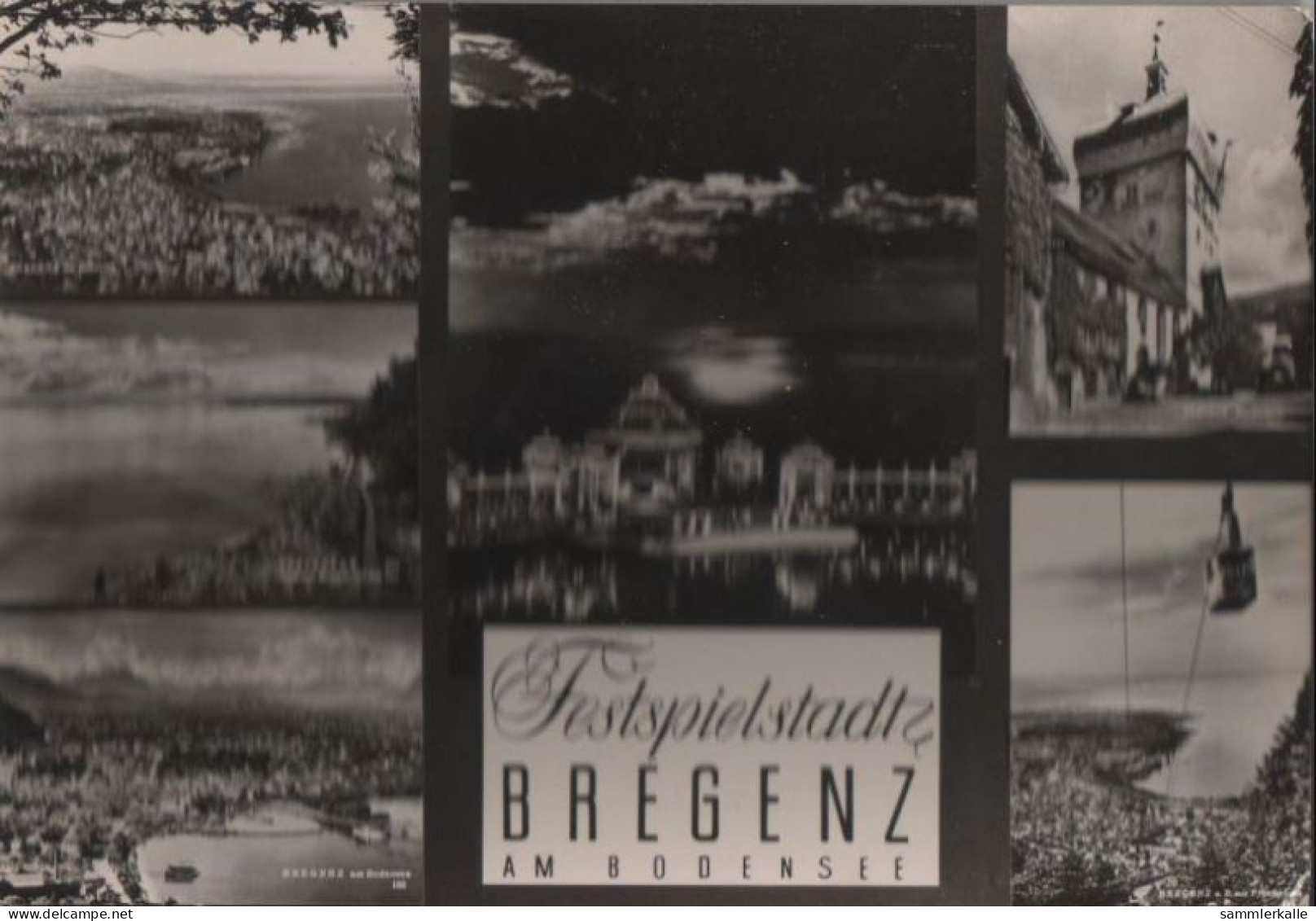 50548 - Österreich - Bregenz - U.a. Blick Vom Haggen - Ca. 1960 - Bregenz