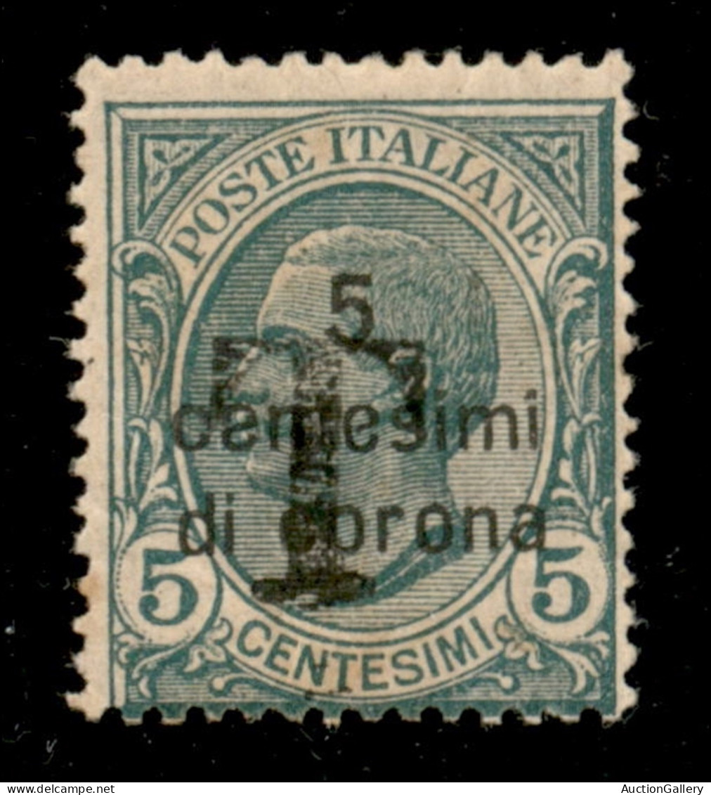 Occupazioni I Guerra Mondiale - Trentino-Alto Adige - 1919 - Bolzano 1 - 5 Cent Su 5 (2 Dalmazia) - Gomma Originale - No - Otros & Sin Clasificación