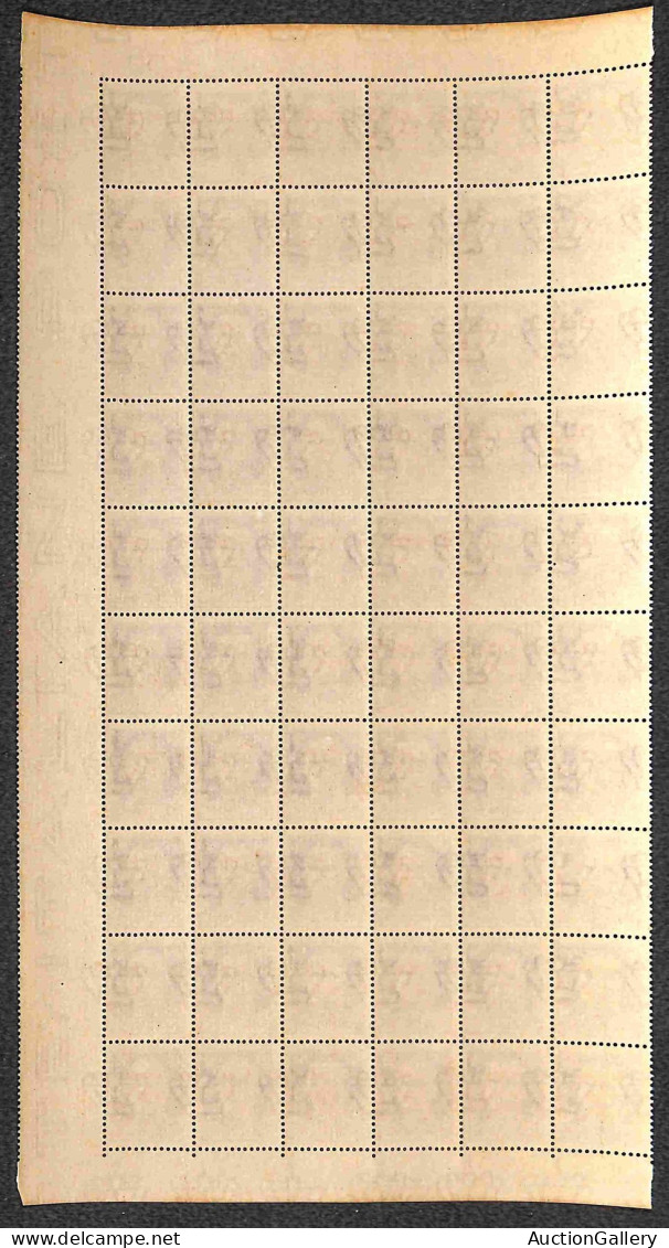 Occupazioni Straniere Di Territori Italiani - Occupazione Anglo/Americana - Napoli - 1943 - GMA - 50 Cent (12A Varietà)  - Other & Unclassified