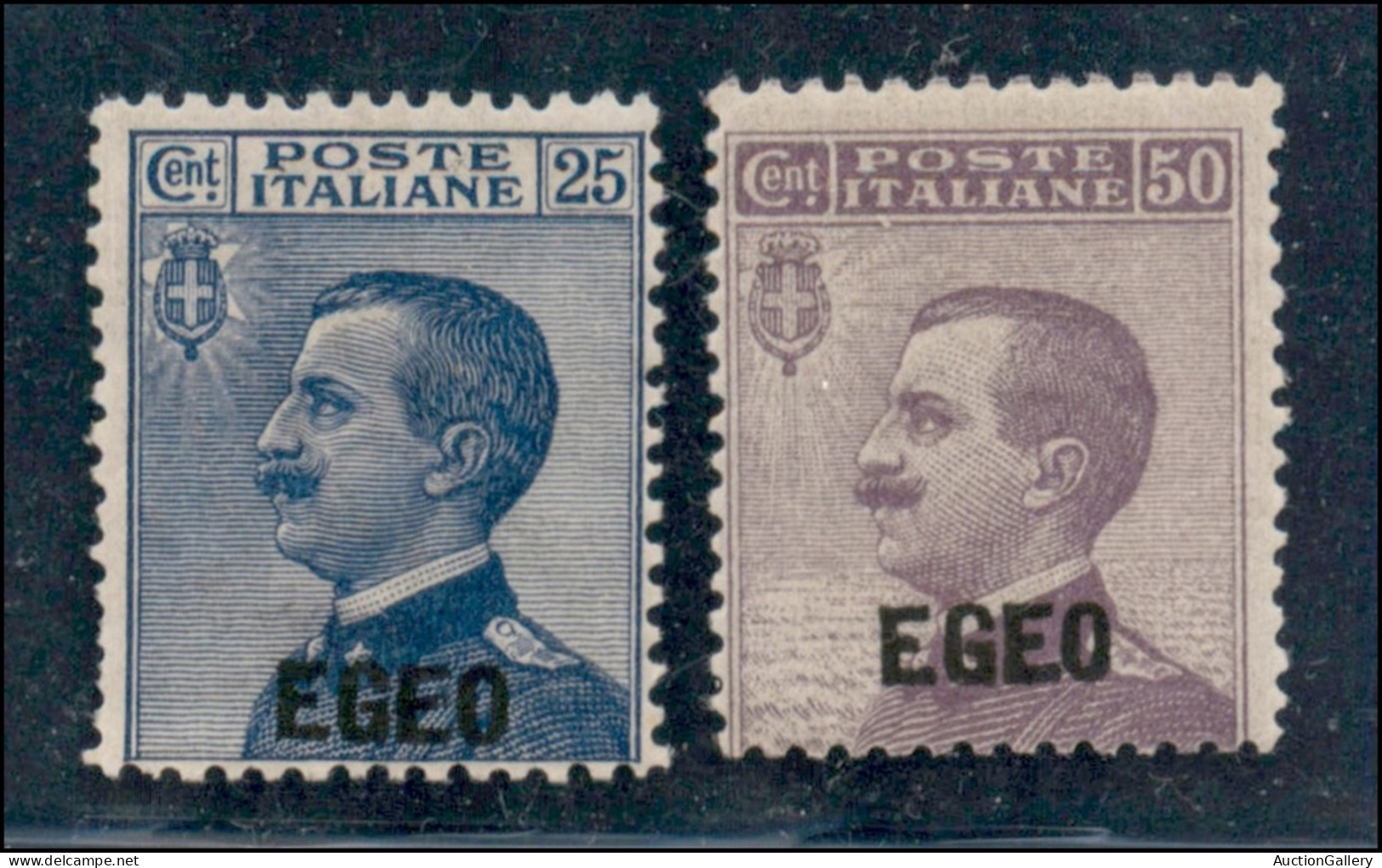 Colonie - Egeo - Emissioni Generali - 1912 - Soprastampati (1/2) - Serie Completa - Gomma Integra (550) - Other & Unclassified