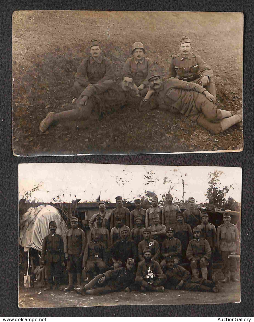 EUROPA - AUSTRIA - 1915/1917 - Posta Militare Austriaca - Otto Cartoline Fotografiche (con Scene Militari) Usate Nel Per - Andere & Zonder Classificatie