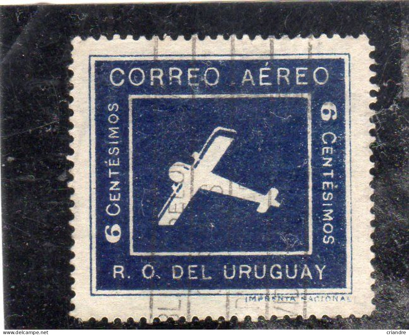 Uruguay :année 1924 Lot De 2 Valeurs PA N°2 Et N°4  Oblitérés - Uruguay