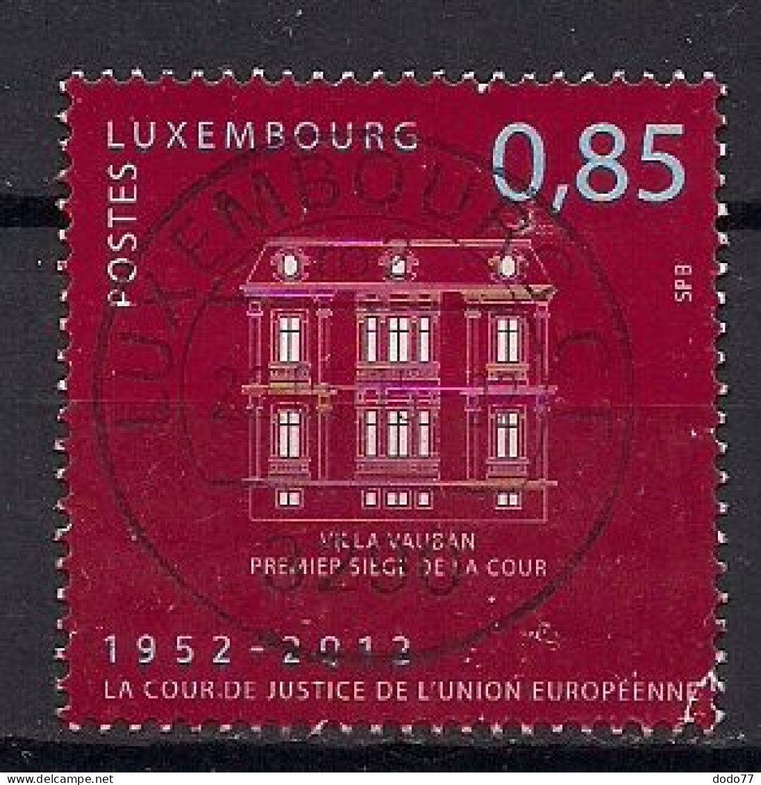 LUXEMBOURG   ANNEE   2012     OBLITERE - Used Stamps