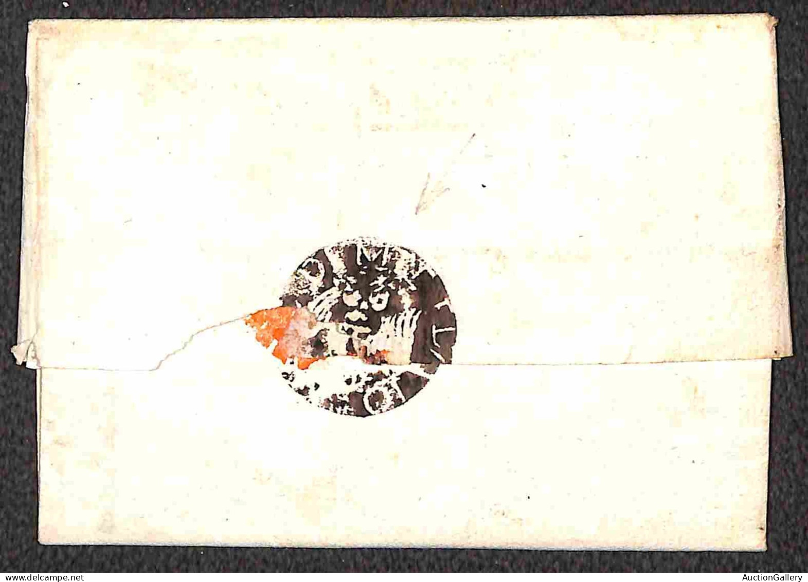 Prefilateliche - Prefilateliche - 1813 - MAIRERIE DE MONTEFLAVIO (in Negativo) - Lettera Per Palombara Del 18.6.1813 - Andere & Zonder Classificatie