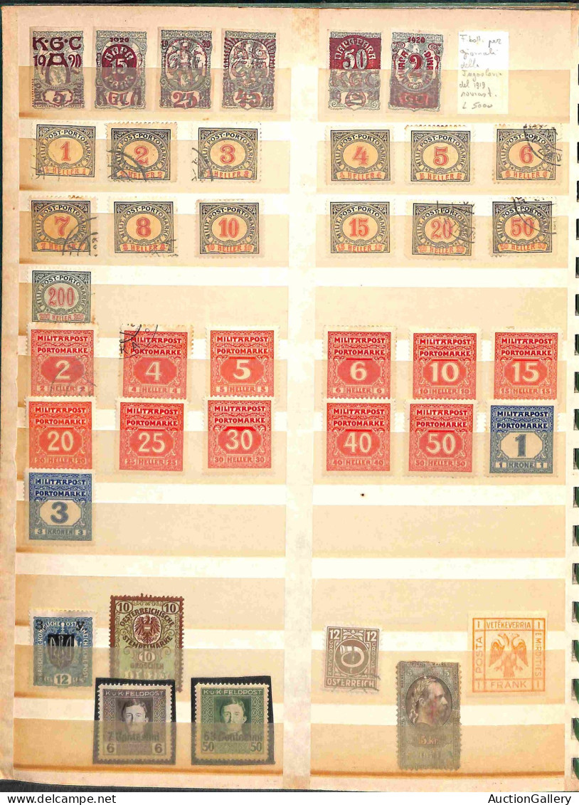 Lotti e Collezioni - Europa e Oltremare - AUSTRIA - 1867/1918 - Uffici Postali all'Estero + Occupazioni - Piccolo insiem
