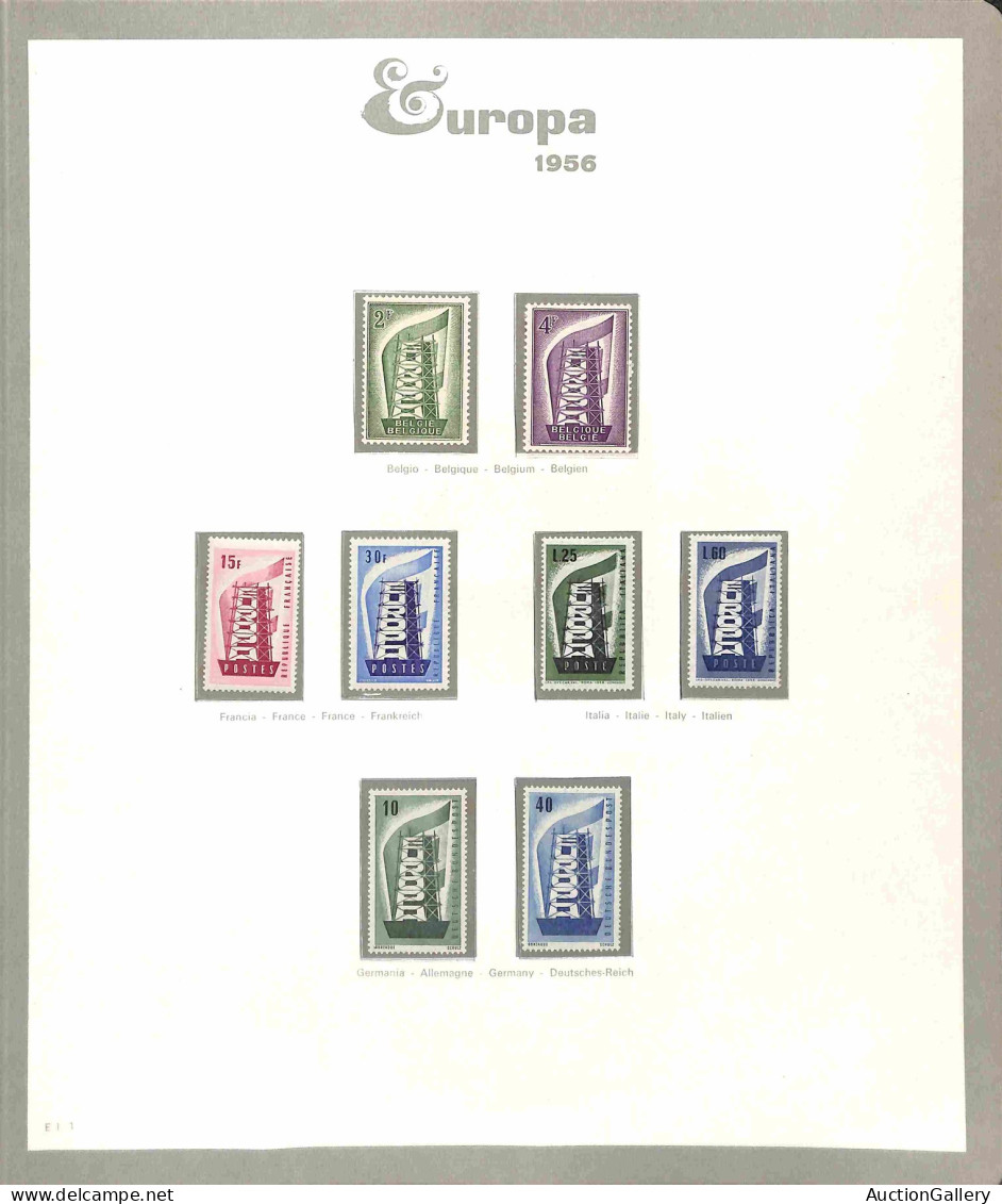 Lotti E Collezioni - Europa E Oltremare - EUROPA CEPT - 1956/1999 - Collezione Avanzata Di Valori Nuovi In Serie Complet - Otros & Sin Clasificación