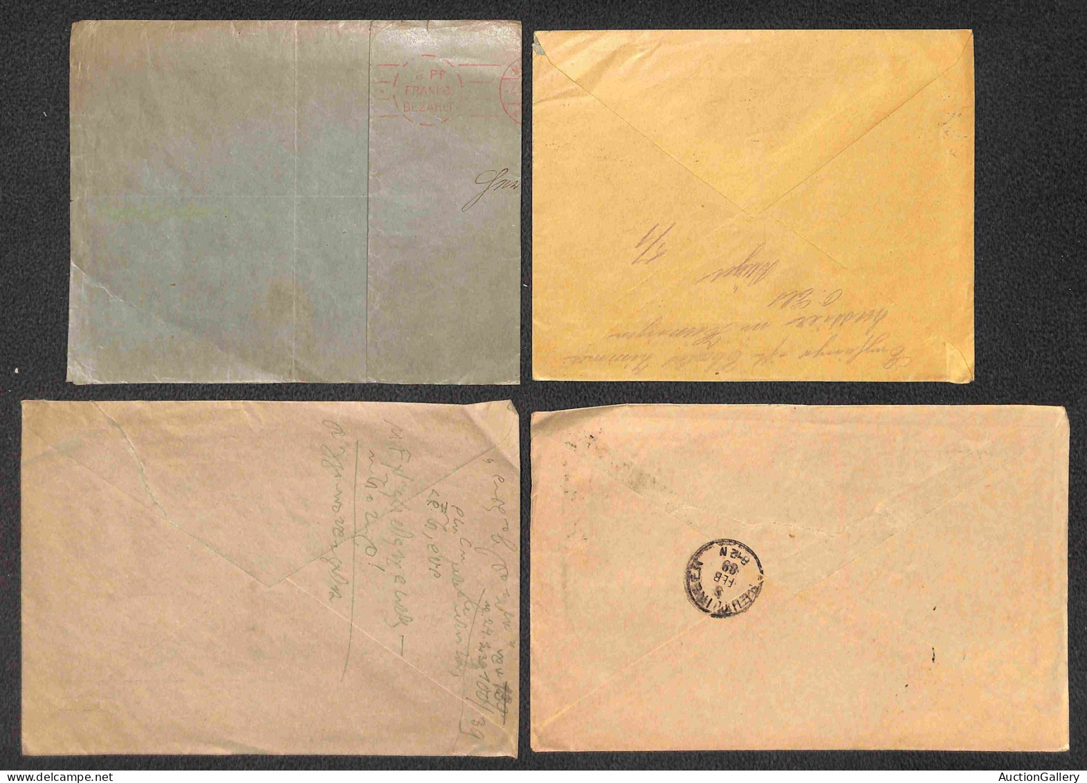 Lotti e Collezioni - Europa e Oltremare - GERMANIA - 1889/1945 -Miscellanea - insieme di 27 oggetti postali (Franchigie 