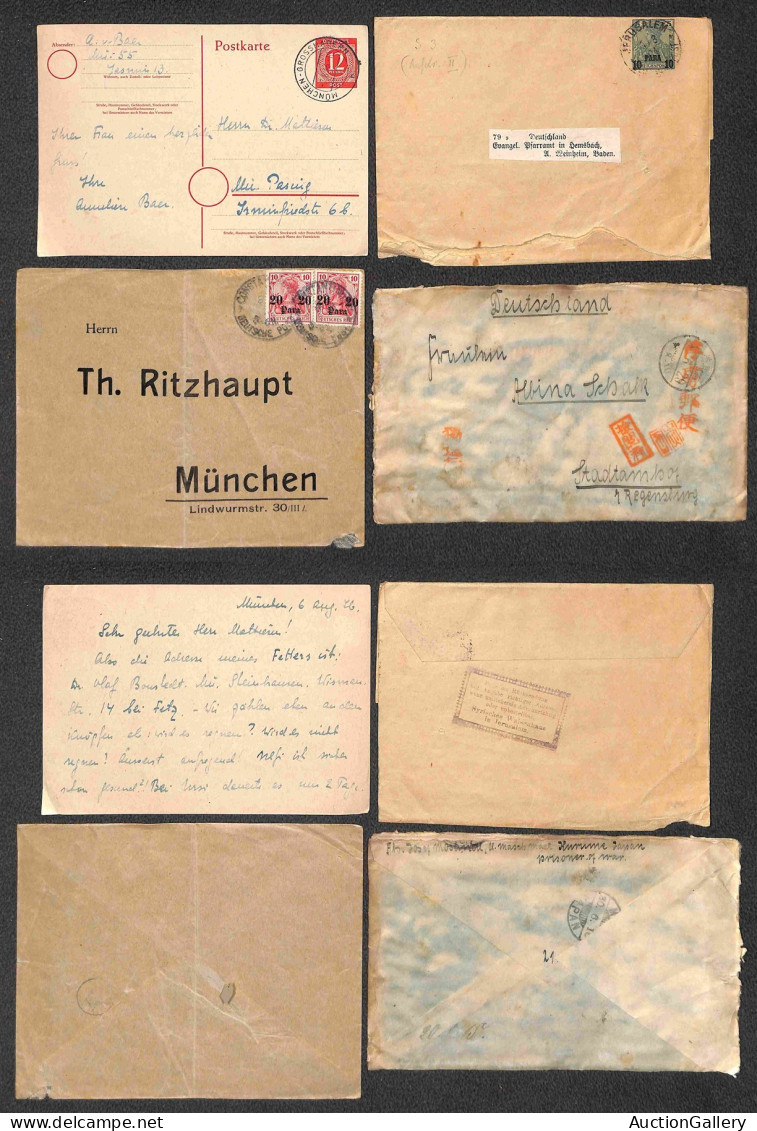 Lotti e Collezioni - Europa e Oltremare - GERMANIA - Interi Postali - insieme di 35 oggetti postali prevalentemente cart