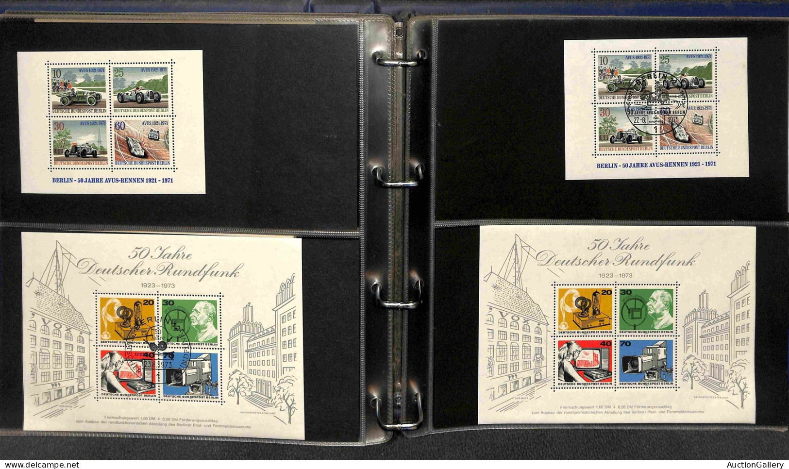 Lotti E Collezioni - Europa E Oltremare - GERMANIA - 1959/1998 - BRD + BERLINO - Piccola Collezione Di Oltre 50 Fogliett - Other & Unclassified