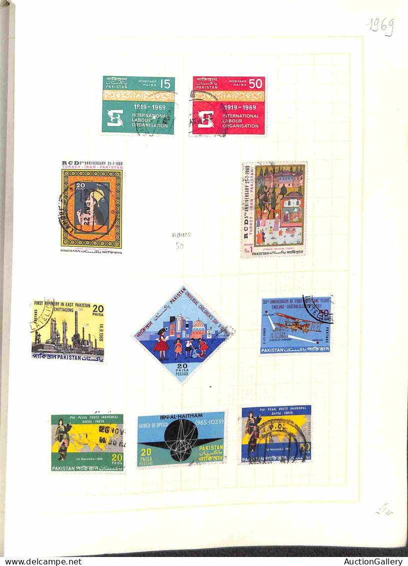 Lotti E Collezioni - Europa E Oltremare - PAKISTAN - 1957/1969 - Piccola Collezione Di Valori Nuovi E Usati Del Periodo  - Andere & Zonder Classificatie