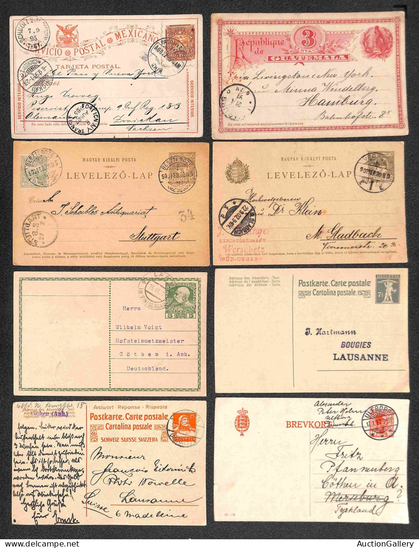 Lotti E Collezioni - Europa E Oltremare - MONDIALE - 1883/1990 - Interi Postali - Bell'insieme Di 38 Cartoline + 24 Bust - Altri & Non Classificati