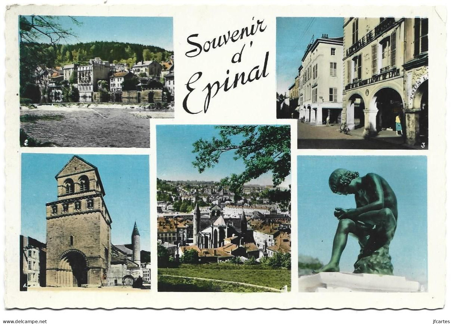 88 - EPINAL - Lot N° 2 de 46 cartes postales - Toutes scannées