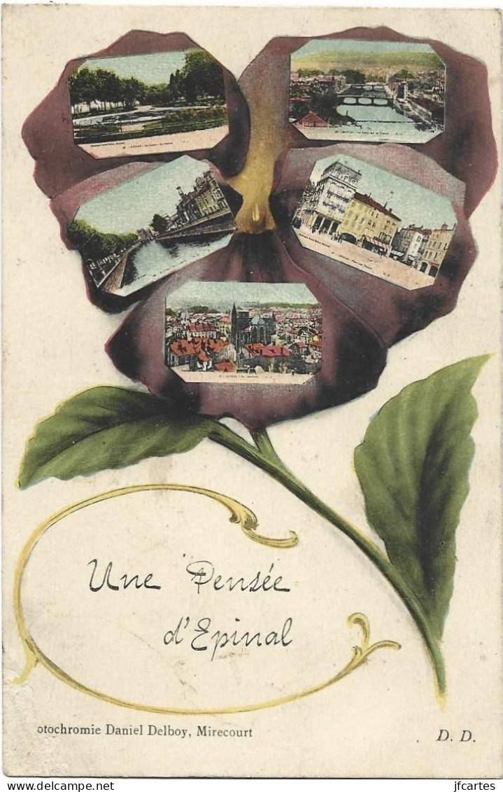 88 - EPINAL - Lot N° 2 de 46 cartes postales - Toutes scannées