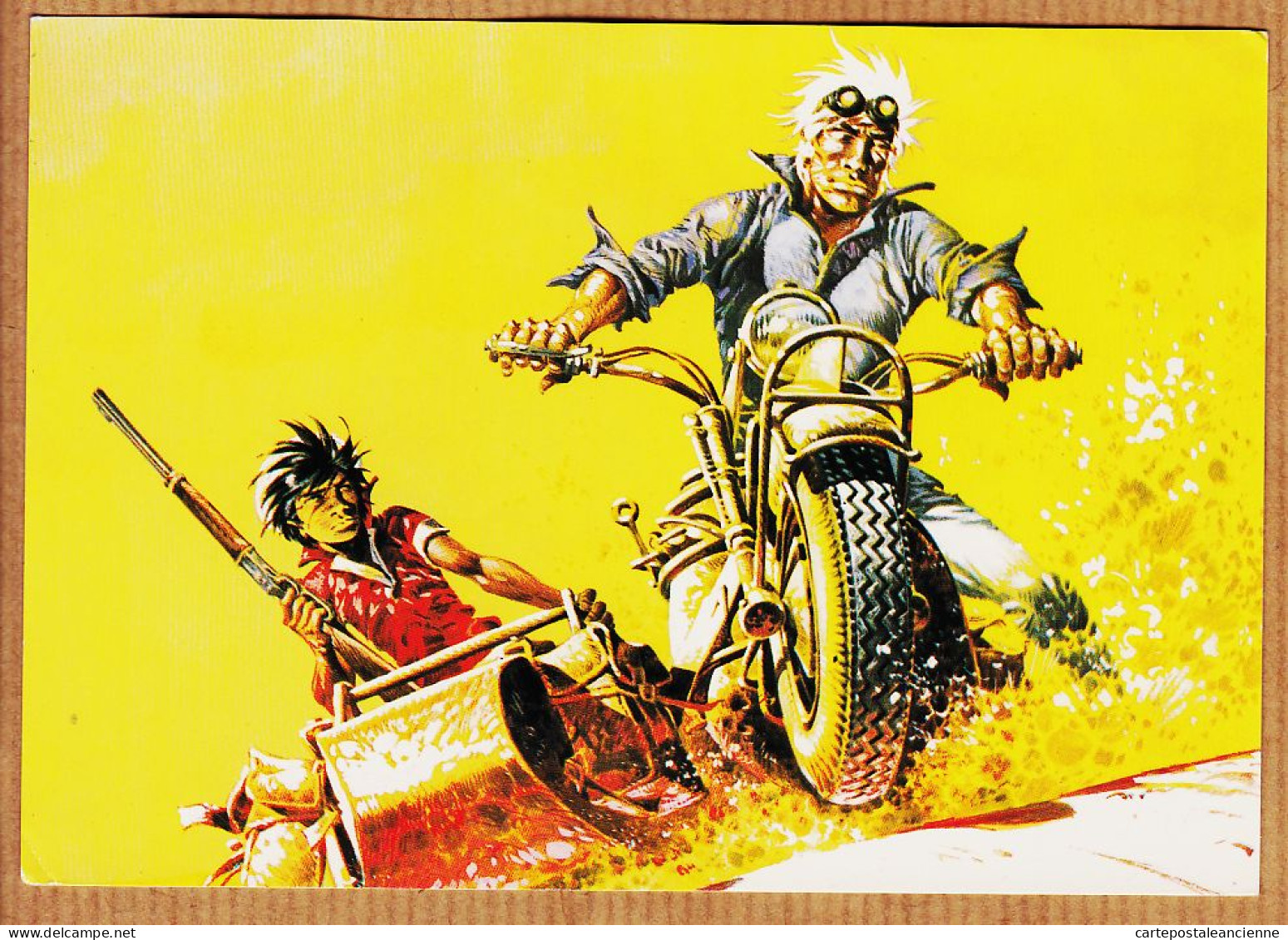 16410 / BERNARD PRINCE OASIS En FLAMMES 1972 Side-Car HERMANN-GREG LOMBARD 1984 1984 Cppub Jean-Pierre HUBERT 28 - Fumetti