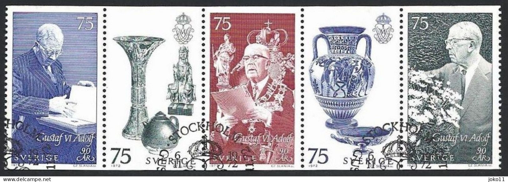 Schweden, 1972, Michel-Nr. 781-785, Gestempelt - Usati