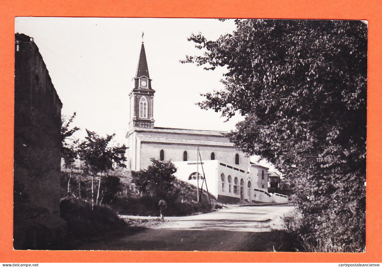 16429 / Carte-Photo Eglise Village à Localiser 1940s Bromure Dimensions 15x10  - Iglesias Y Catedrales