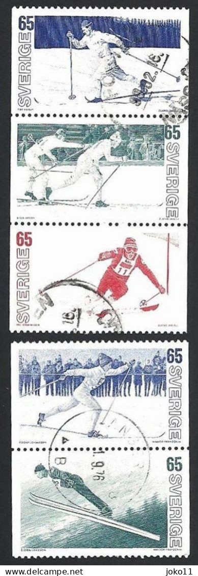 Schweden, 1974, Michel-Nr. 836-840, Gestempelt - Oblitérés