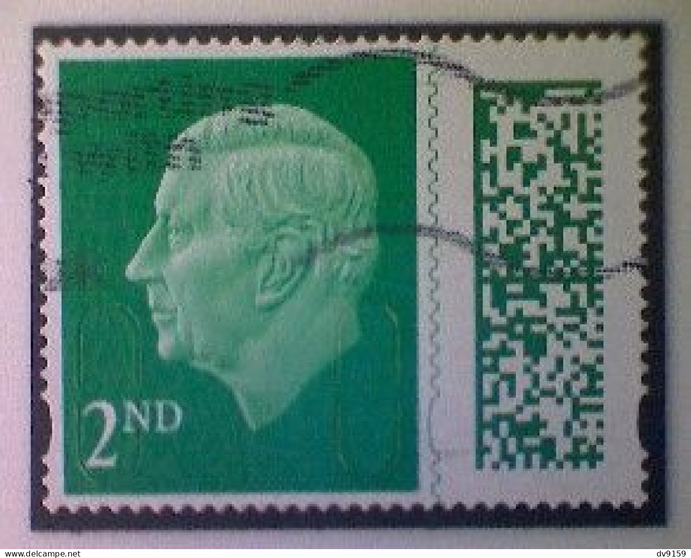 Great Britain, Scott #KC1, Used(o), 2023, King Charles III Definitive, 2nd-Matrix - Gebraucht