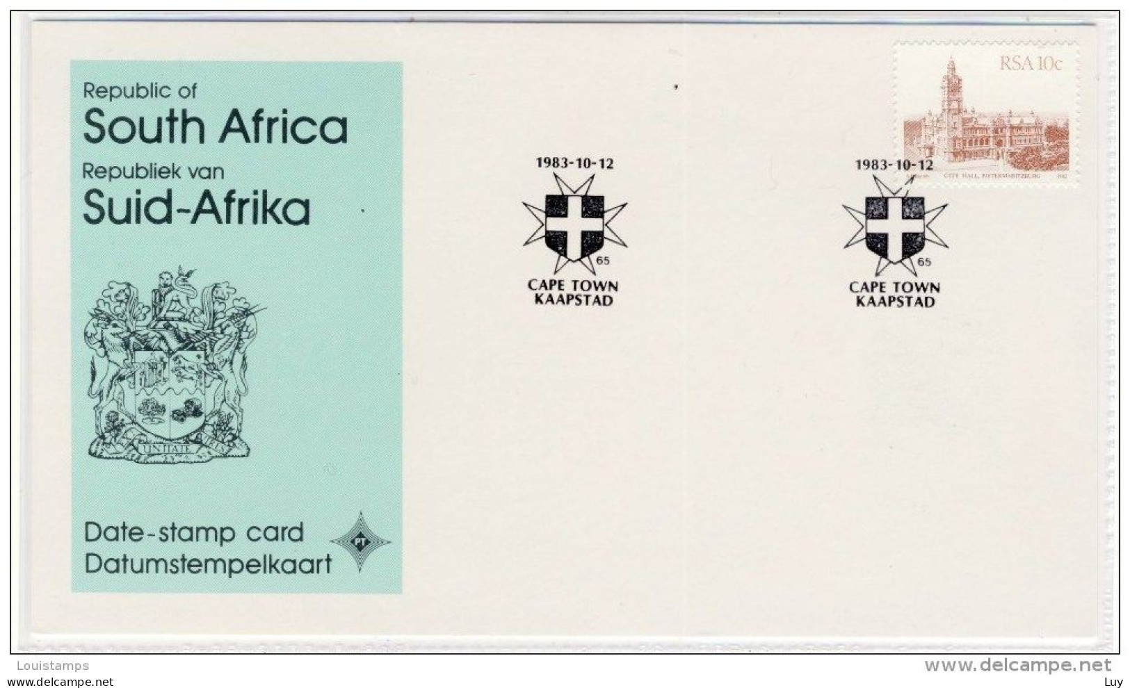 Date - Stamp Card - 10.12.1983 - - Briefe U. Dokumente