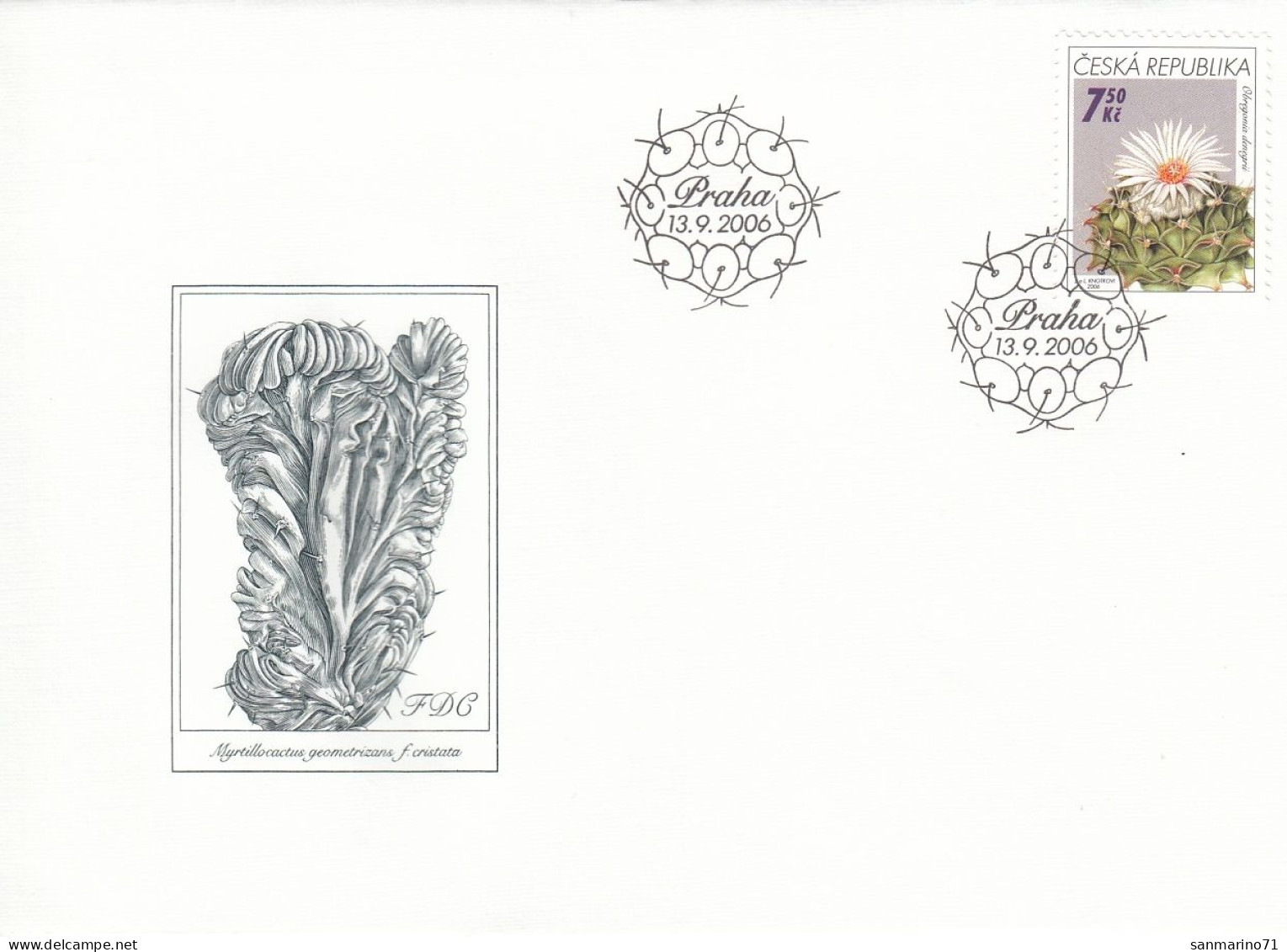 FDC CZECH REPUBLIC 484 - FDC