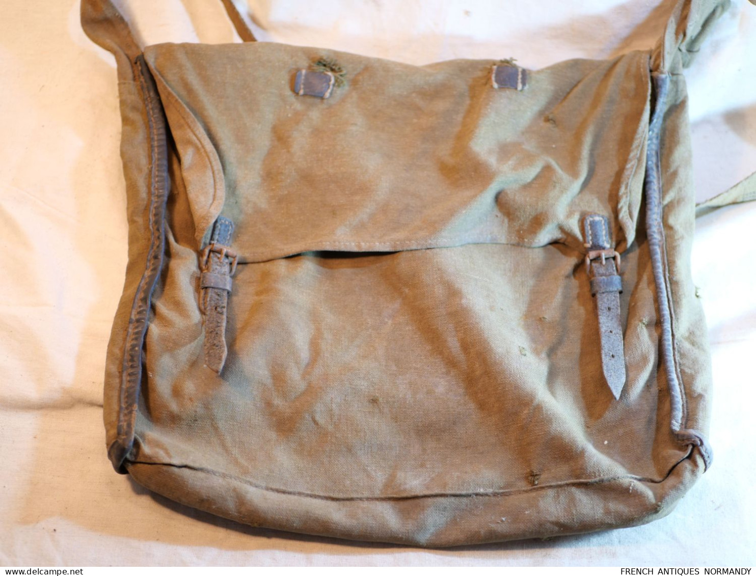 Sac d'allégement de l'armée allemande - transformé en musette avec bande britannique SL22ALLG001