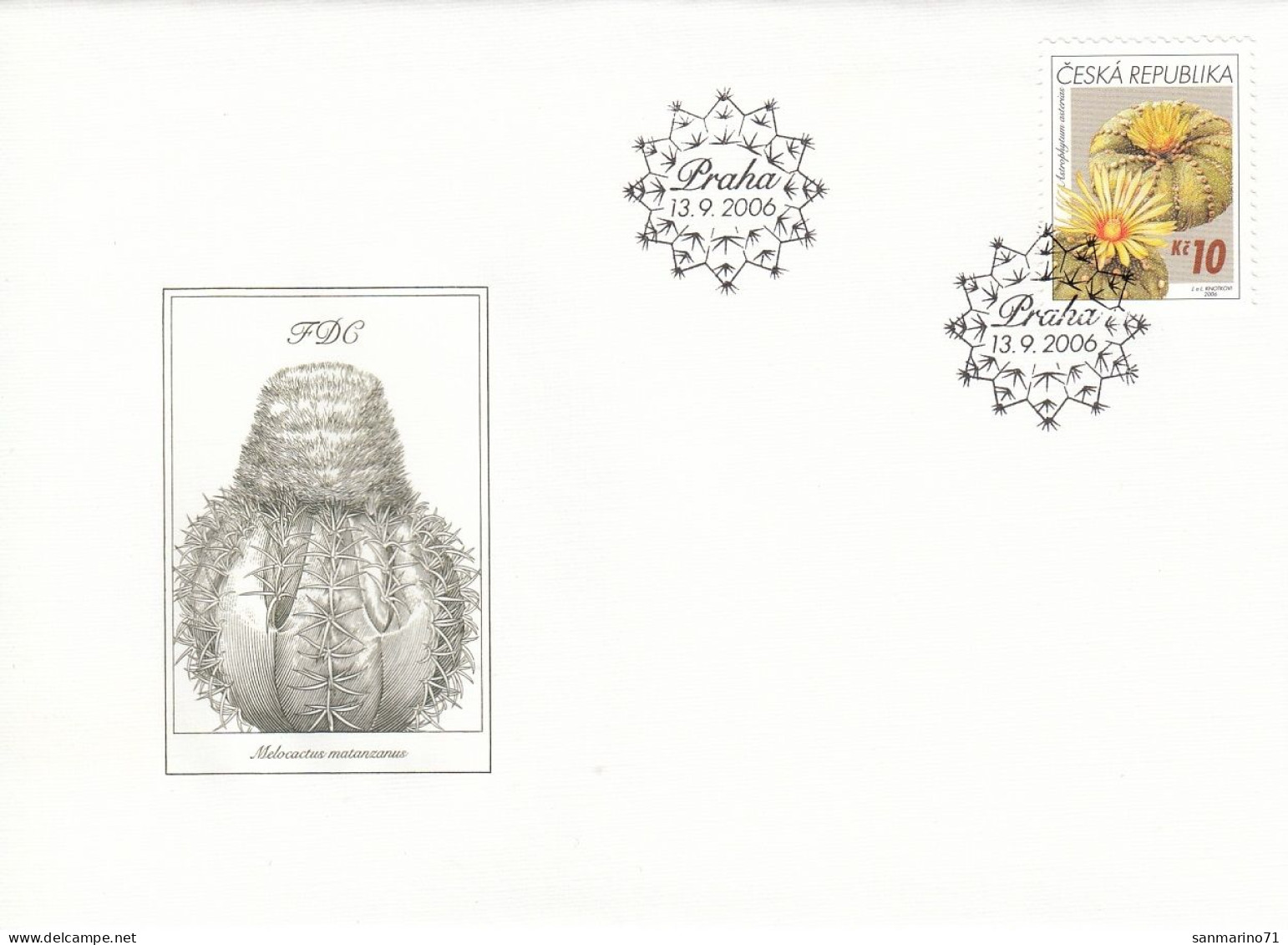 FDC CZECH REPUBLIC 485 - FDC