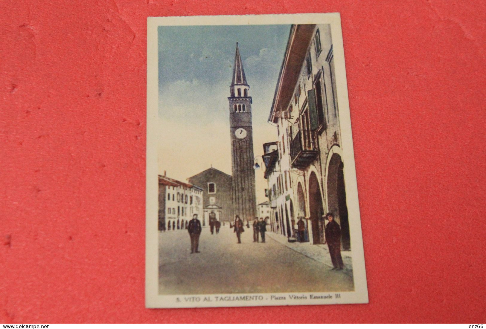 Pordenone S. Vito Al Tagliamento Piazza VE III 1935 Ed. Boem - Pordenone