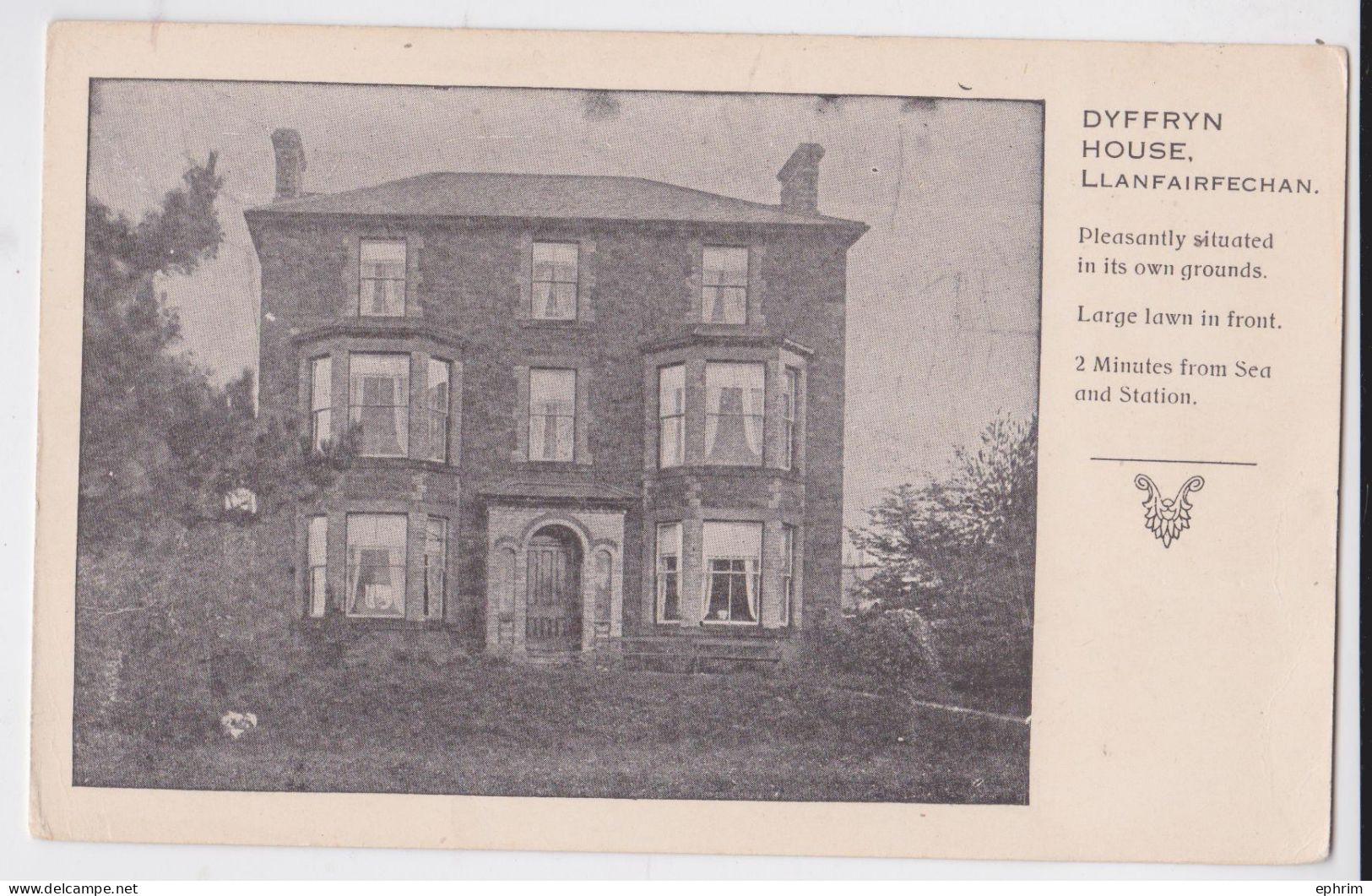 Llanfairfechan Wales Dyffryn House - Caernarvonshire