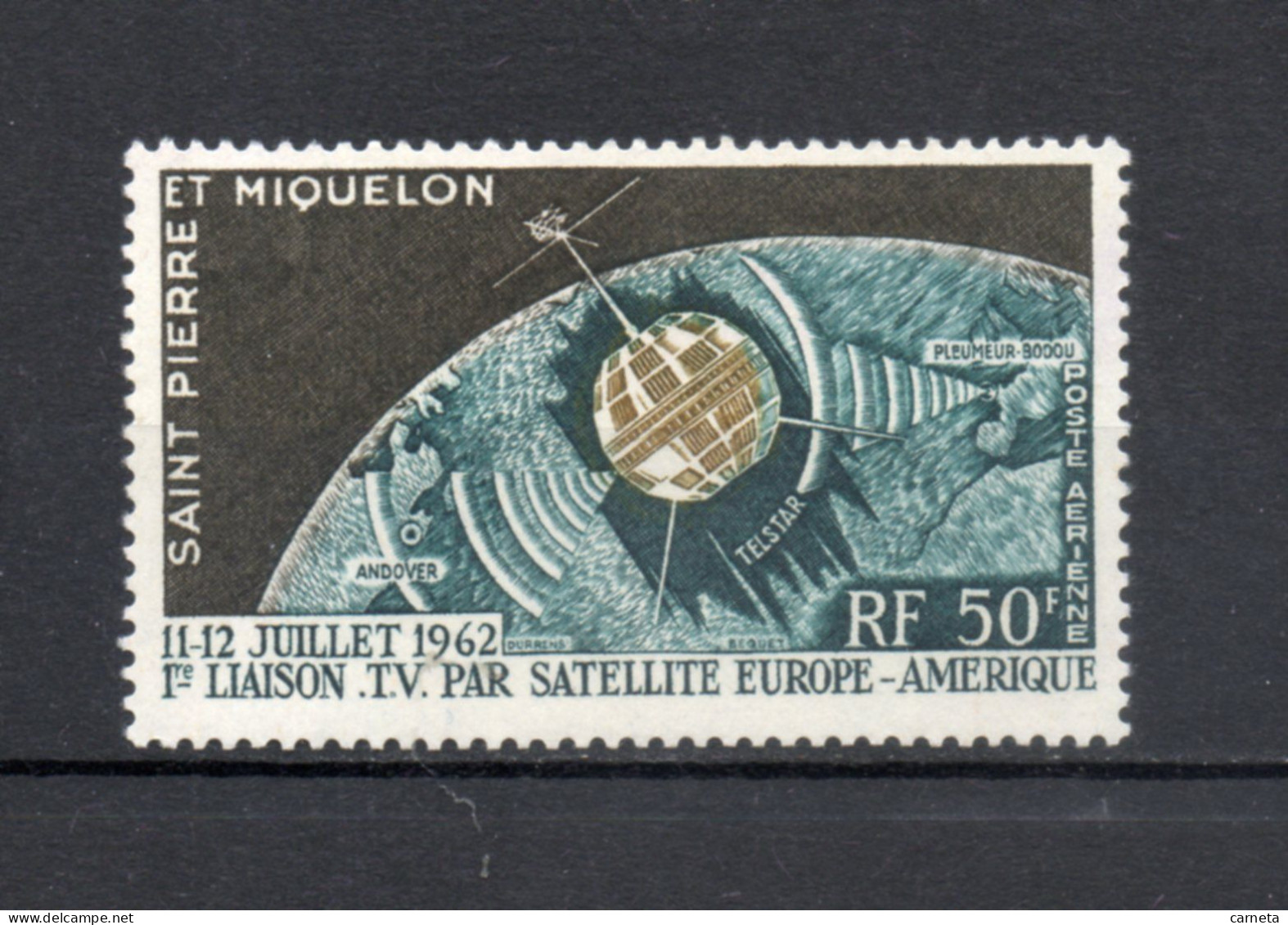 SAINT PIERRE ET MIQUELON  PA   N° 29  NEUF SANS CHARNIERE COTE 8.00€   ESPACE TELECOMMUNICATIONS - Nuevos