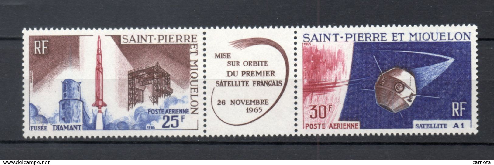 SAINT PIERRE ET MIQUELON  PA   N° 34A   NEUF SANS CHARNIERE COTE 18.00€   ESPACE - Neufs