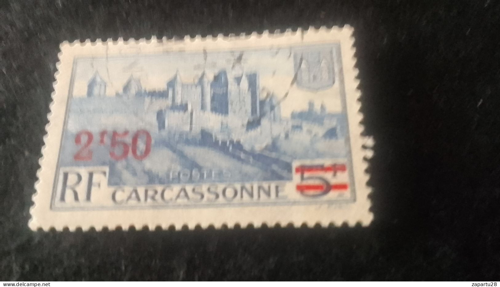 FRANSA- 1930-50       5    FR  DAMGALI   SÜRSARJLI - Used Stamps