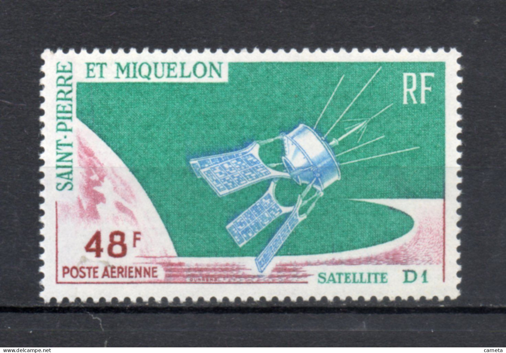 SAINT PIERRE ET MIQUELON  PA   N° 35  NEUF SANS CHARNIERE COTE 11.50€   ESPACE - Unused Stamps