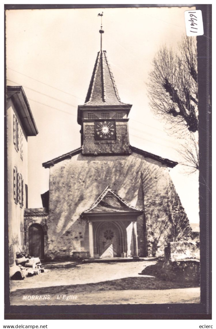 DISTRICT D'ECHALLENS - MORRENS - L'EGLISE - TB - Morrens