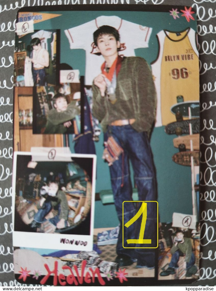 Photocard K POP Au Choix  SEVENTEEN Heaven 11th Mini Album Wonwoo - Other Products
