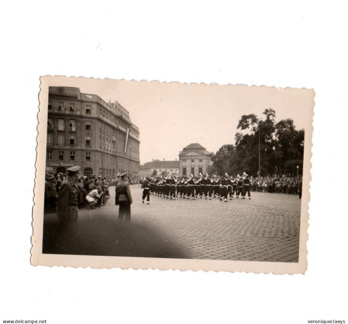 Photo Ancienne Défilé Militaire  C1/4 - 1939-45