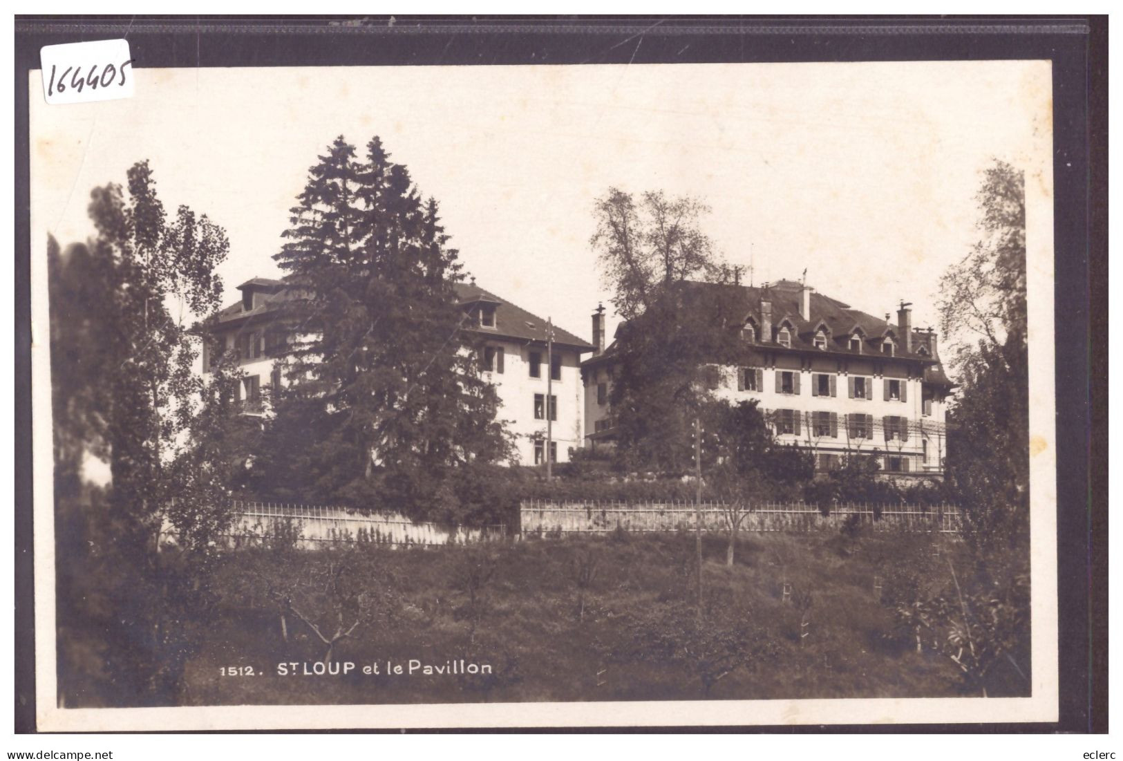 DISTRICT DE COSSONAY - POMPAPLES - HOPITAL DE ST LOUP - TB - Pompaples