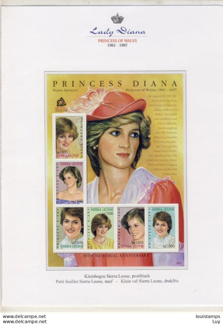 PRINCESS DIANA, Princess Of Wales - And The ROYALITYs , Privat Collection - Sammlungen (im Alben)