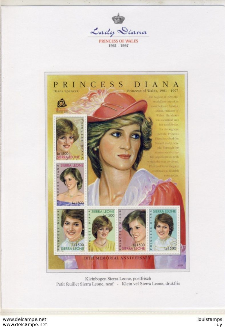 PRINCESS DIANA, Princess Of Wales - And The ROYALITYs , Privat Collection - Collections (en Albums)