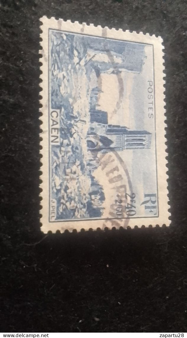 FRANSA- 1930-50       2.40+2.60    FR  DAMGALI - Used Stamps